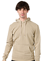 Unisex Vintage Pigment Dyed Fleece Pullover Hoody KHAKI 1