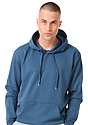 Unisex Vintage Pigment Dyed Fleece Pullover Hoody  1