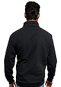 Unisex Fleece Quarter Zip BLACK 3