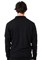 Unisex Fleece Quarter Zip BLACK 3