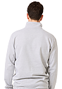 Unisex Fleece Quarter Zip HEATHER GREY 3