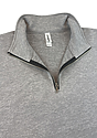 Unisex Fleece Quarter Zip HEATHER GREY 2