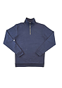 Unisex Fleece Quarter Zip NAVY 2