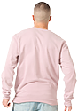 Unisex Vintage Pigment Dyed Fleece Crew Sweatshirt MAUVE 3