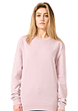 Unisex Vintage Pigment Dyed Fleece Crew Sweatshirt MAUVE 4