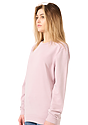 Unisex Vintage Pigment Dyed Fleece Crew Sweatshirt MAUVE 5