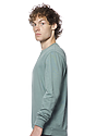 Unisex Vintage Pigment Dyed Fleece Crew Sweatshirt FERN 2