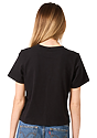 Women's Premium Crop Tee BLACK 6