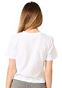 Women's Premium Crop Tee WHITE 6