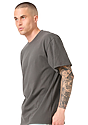 Unisex Short Sleeve Heavyweight Tee ASPHALT Back