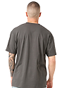Unisex Short Sleeve Heavyweight Tee ASPHALT Side