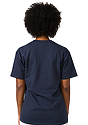 Unisex Organic Short Sleeve Heavyweight Tee OCEAN 3