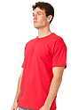 Unisex Short Sleeve Heavyweight Tee RED Back