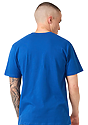 Unisex Short Sleeve Heavyweight Tee ROYAL Side