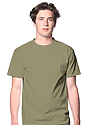 Unisex Premium Pgment Dyed Tee KHAKI 1