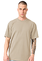 Unisex Premium Pigment Dyed Tee KHAKI 1