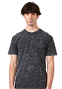 Unisex Premium Mineral Wash Tee BLACK 1