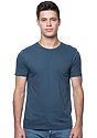 Unisex 50/50 Blend Tee AEGEAN BLUE Front