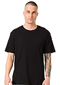 Unisex 50/50 Blend Tee BLACK Front