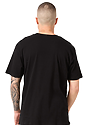 Unisex 50/50 Blend Tee BLACK Back