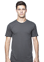 Unisex 50/50 Blend Tee GRAPHITE Front