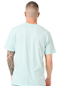 Unisex 50/50 Blend Tee HEATHER BREEZE Back
