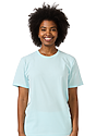 Unisex 50/50 Blend Tee HEATHER BREEZE Front2