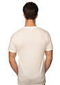 Unisex 50/50 Blend Tee NATURAL Back