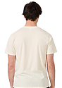 Unisex 50/50 Blend Tee NATURAL Back