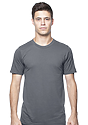 Unisex 50/50 Blend Tee NICKEL Front