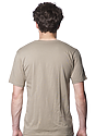 Unisex 50/50 Blend Tee WALNUT Back