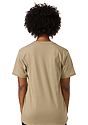 Unisex 50/50 Blend Tee WALNUT Back2