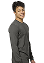 Unisex Long Sleeve 50/50 Blend Tee GRAPHITE 2