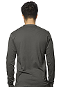 Unisex Long Sleeve 50/50 Blend Tee GRAPHITE 3