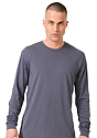 Unisex Long Sleeve 50/50 Blend Tee GRAPHITE 1