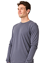 Unisex Long Sleeve 50/50 Blend Tee GRAPHITE 5