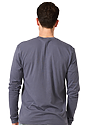 Unisex Long Sleeve 50/50 Blend Tee GRAPHITE 6