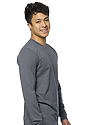 Unisex Long Sleeve 50/50 Blend Tee NICKEL 2