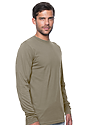 Unisex Long Sleeve 50/50 Blend Tee  2