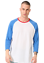 Unisex Americana Raglan Baseball Shirt  Front