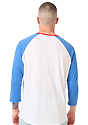 Unisex Americana Raglan Baseball Shirt  Back