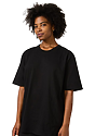 Unisex Tubular Short Sleeve Heavy Tee BLACK 5