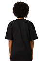 Unisex Tubular Short Sleeve Heavy Tee BLACK 6