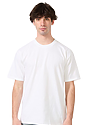 Unisex Tubular Short Sleeve Heavy Tee WHITE 1