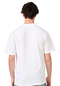 Unisex Tubular Short Sleeve Heavy Tee WHITE 3