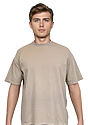 Unisex Garment Dyed S/S Heavy Tee TAN 1