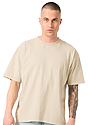Unisex Garment Dyed S/S Heavy Tee TAN 1