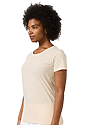 Women's Triblend Short Sleeve Tee TRI OATMEAL Side
