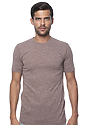 Unisex Triblend Short Sleeve Tee TRI CHOCOLATE Front