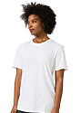 Unisex Triblend Short Sleeve Tee TRI WHITE Side2
